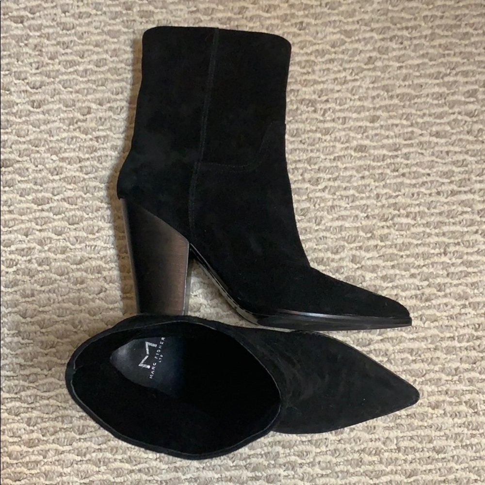 Marc Fisher suede booties